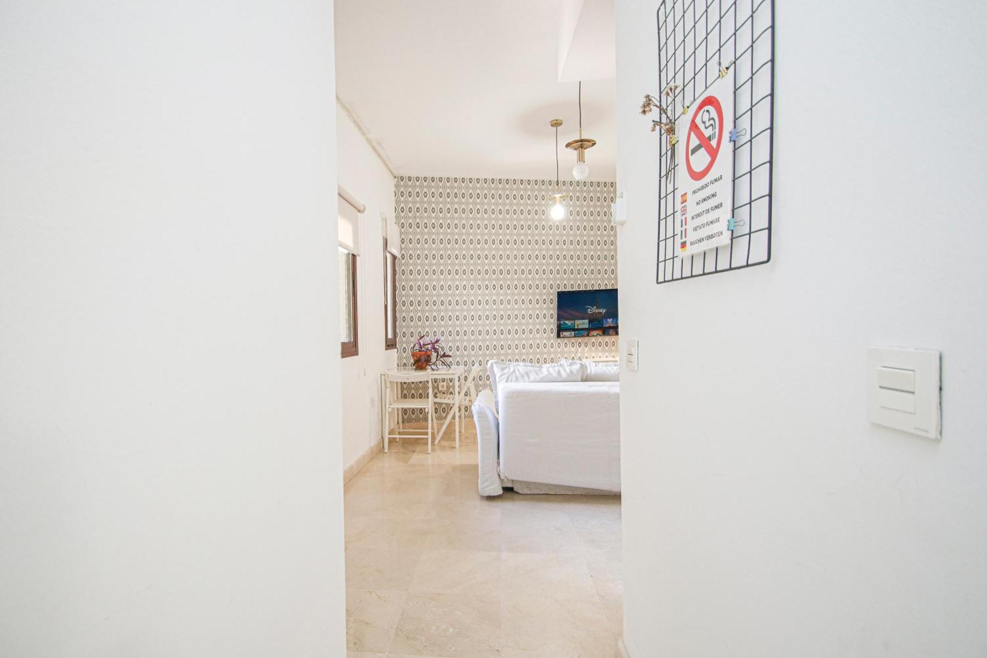 Charming Apt In The Center - 10M Walk Isla Magica Seville Luaran gambar